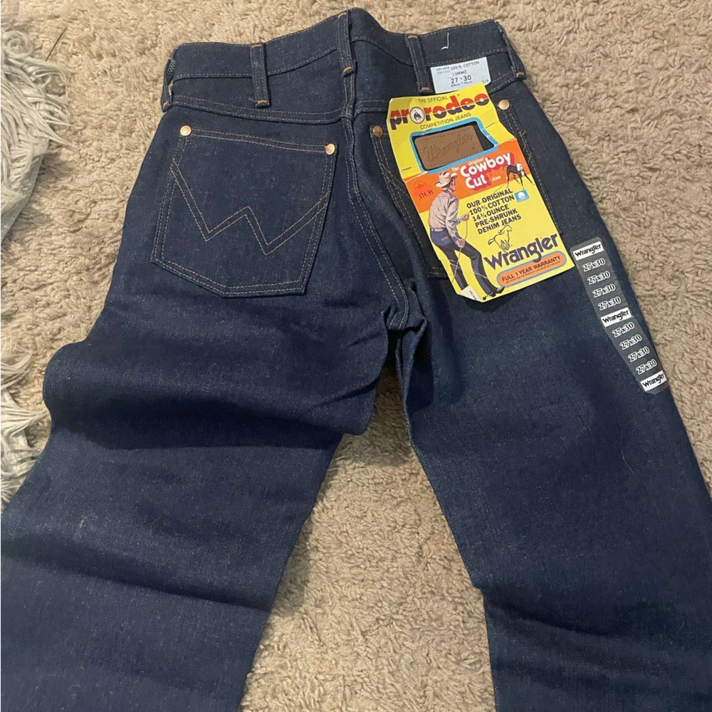 Vintage cowboy cut wranglers